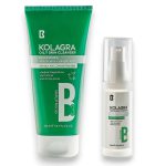 Kolagra niacinamide serum + oily-skin cleanser