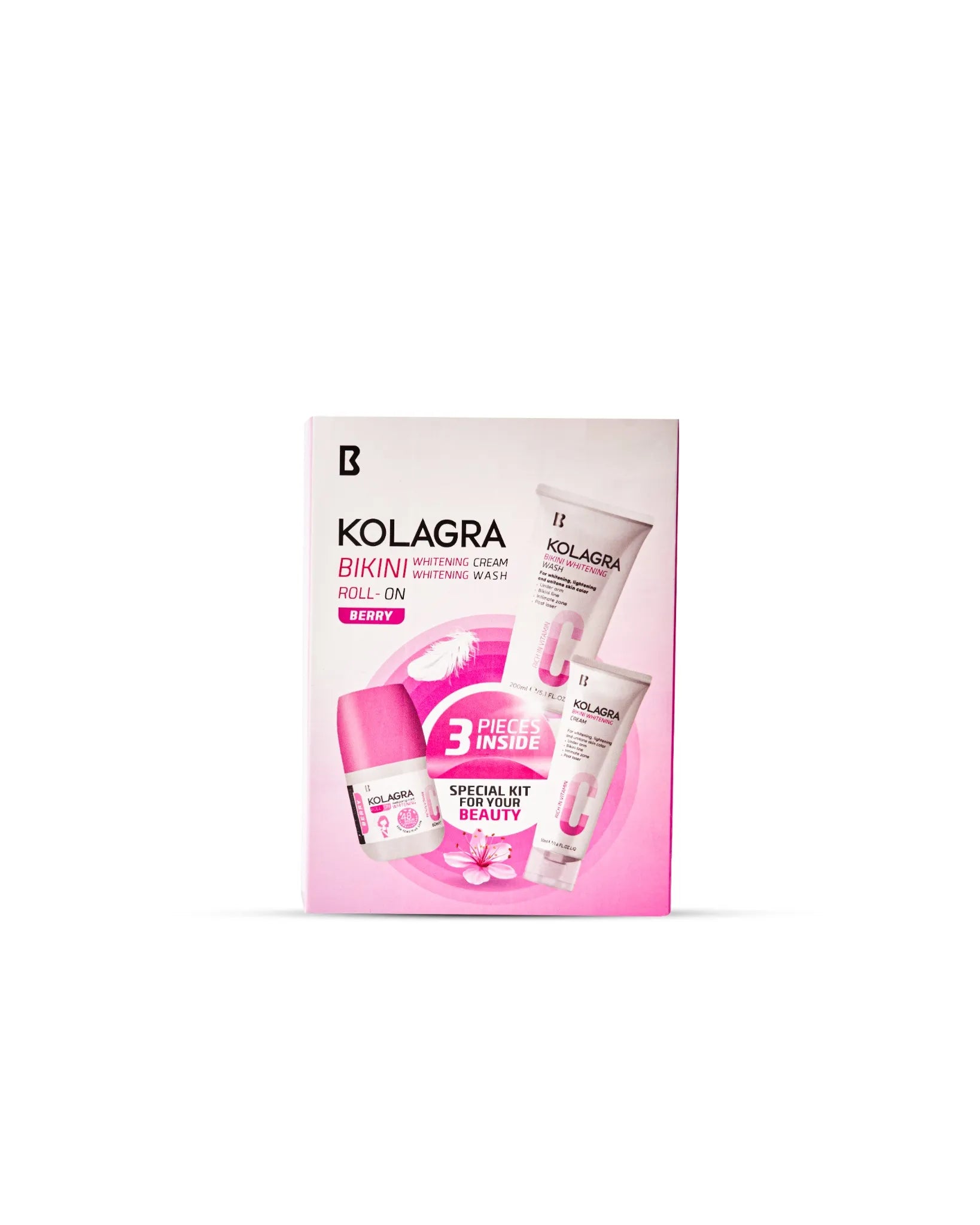 كولاجرا روتين العنايه بالمنطقة الحساسة(كولاجرا بيكيني + رول اون) Kolagra intimate-area routine (bikini + roll-on) - Image 1