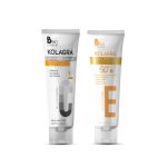Kolagra offer: alpha arbutin face and body cream + sunscreen gel cream 50 ml