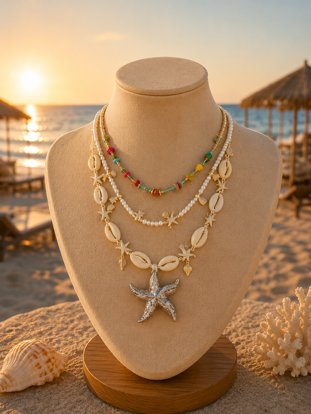 576E255B-062B-463E-BE46-A775A5C34F80 Beach Stars Necklace - Image 1